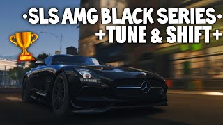 CSR2  SLS AMG Black Series  MAXED Tune  Shift Pattern [upl. by Enram]