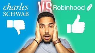 Charles Schwab Vs RobinHood Review  Which Brokerage Is Better [upl. by Ebba]