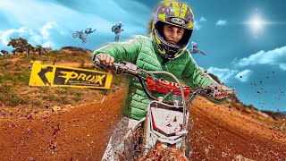 PREMIÈRE FOIS EN MOTO CROSS [upl. by Bocock]