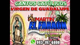 MIX MAÑANITAS A LA VIRGEN DE GUADALUPE cantos católico MARTÍN EL FARAÓN DE LOS TECLADOS [upl. by Cirdor]