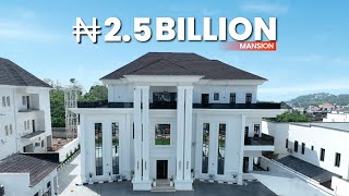 Touring a ₦25 BILLION Mansion In Abuja Most Luxurious Neighbourhood [upl. by Namwob]