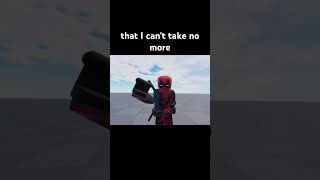 Roblox Deadpool Animation Test deadpool mcu marvel viral [upl. by Longan]