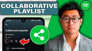 How to Make Collaborative Playlist on Spotify 2024 StepByStep [upl. by Nwahsaj]