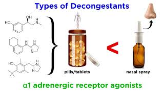 Decongestants Adrenergic Receptor Agonists [upl. by Ajay448]