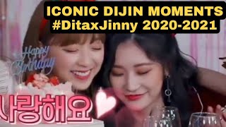 ICONIC DitaxJinny Momentsbecause we all miss Dijin  DITA KARANG amp JINNY SECRET NUMBER [upl. by Haidabej]