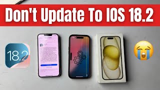 IOS 182 UPDATE  Dead my iPhone 15 II Dont Update Now ‼️ [upl. by Aneladgam]