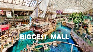 BIGGEST Shopping Mall in North America  West Edmonton Mall [upl. by Akinehc]