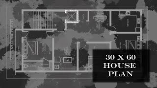 30 X 60 house plan with 3 bhk and lift  Ansul Home Planner [upl. by Intihw]