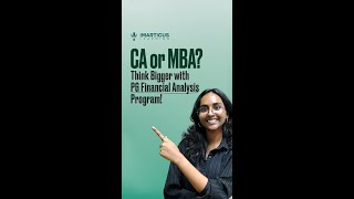 CA vs MBA Which Career Path is Right for You [upl. by Coraline]