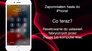 Zablokowany iPhone Co zrobić gdy zapomnisz kod blokady [upl. by Siesser]