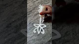 ytshorts side border design muggu trending viral video🌺 [upl. by Zakarias]