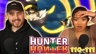 DRAGON DIVE INVASION BEGINS  Hunter X Hunter Episode 110  111 REACTION  REVIEW [upl. by Gilford783]