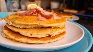 HOT CAKES KETO CON HARINA DE ALMENDRA  COCINA VLOGS [upl. by Darton]