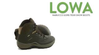 Lowa Nabucco GoreTex® Snow Boots  Waterproof For Men [upl. by Ylicec473]