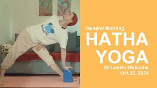 🌅 General Morning Hatha Yoga Practice  All Levels Welcome 💪 Beginners amp Intermediate [upl. by Memberg]