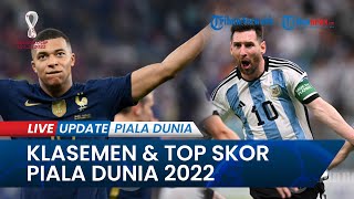 Hasil Klasemen dan Top Skor Sementara Piala Dunia 2022 Banyak Sorotan hingga Hebatnya Sihir Messi [upl. by Einama]