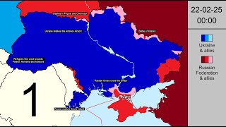 Day 1 The Russian Invasion of Ukraine [upl. by Ocisnarf]