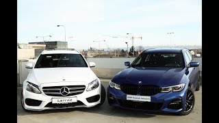 TEST  SPRINT BMW 320d xDrive G21 Touring vs MercedesBenz C220cdi Combi 4Matic Kdo bude vítěz [upl. by Navak]