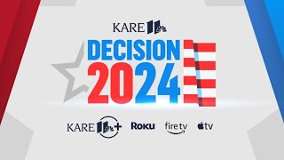 WATCH LIVE 2024 Election results amp analysis on KARE 11 [upl. by Esydnac784]