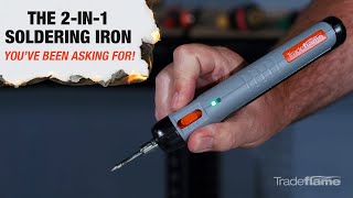 The 2in1 Soldering Iron Youve Been Asking For [upl. by Llabmik]