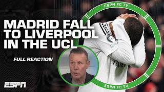 FULL REACTION to Real Madrids loss to Liverpool Craig Burley is NOT SURPRISED 👀  ESPN FC [upl. by Beffrey743]