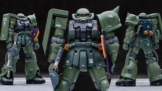 Building Your First Custom Build Gunpla A Beginner Friendly Tutorial HGUC Zaku ll F2 [upl. by Erda]