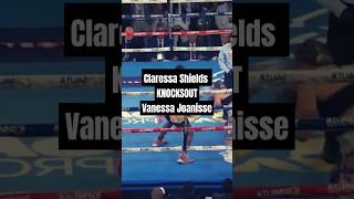 Claressa Shields vs Vanessa Joanisse Fight Highlights boxing claressashields vanessajoanisse [upl. by Onek]