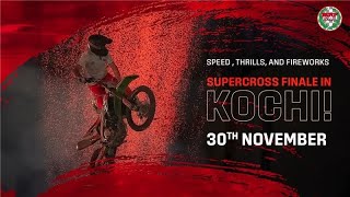 MRF  Supercross Finals  Kochi Teaser [upl. by Dorrehs]