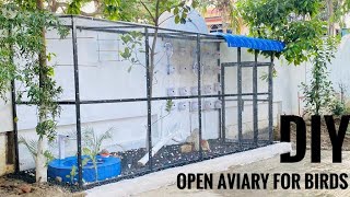 Home Aviary Making Video I DIY I Bird Cage I Aviaries I Exotic Birds [upl. by Eicyac]