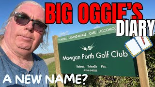 NEW NAME NEW SWING THOUGHTS Big Oggie Golf Diary [upl. by Ahsinrac232]