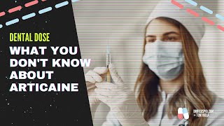 Dental Dose 3 things you dont know about articaine [upl. by Kazmirci]