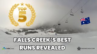 Falls Creek Unveiled Top 5 Ski Runs You Cant Miss [upl. by Irrot]