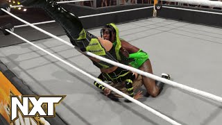 WWE 2K24 NXT TRINITY VS IZZI DAMEWKIANA JAMES [upl. by Ramberg]