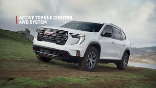 ALL NEW GMC ACADIA AT4  “Ready for Anything AT4 Capability”  GMC [upl. by Gratt]