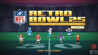 NFL Retro Bowl 25 Is GOOD REVIEW [upl. by Atsed]