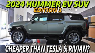 2024 Hummer EV SUV Edition1 Whats The Cost And What Is The Range Better Than Tesla amp Rivian [upl. by Bigford]