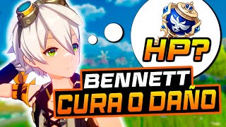 ¿MÁS HEAL O MÁS DAÑO  GUÍA de BENNETT 35 Genshin Impact [upl. by Takara]