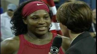 US Open 2008 Womens Final 1414 Serena Williams VS Jelena Jankovic [upl. by Waine]