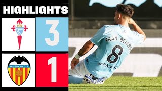 Celta Vigo  Valencia 31 Resumen LaLiga 20242025  celta vs valencia [upl. by Chambers]