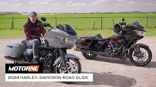 2024 HarleyDavidson Road Glide amp CVO Road Glide ST test [upl. by Eardna]