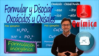 Formular y Disociar Oxoácidos y Oxisales [upl. by Eelnodnarb670]