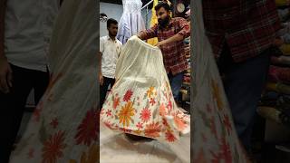 Tarndy 🔥 Designer flowers print Lehenga in Rooprani trending [upl. by Akemehc]