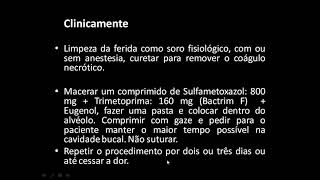 Alveolite dentária o que é e quais medicamentos podem ser utilizados na Odontologia [upl. by Shifrah]