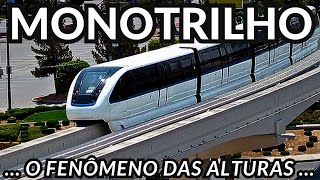 MONOTRILHOVeja Como Funciona a sua velocidade incomparável  E Suas Vantagens no transporte [upl. by Lemraj]