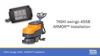 TASKI swingo 455B ARMOR Installation [upl. by Aicaca]