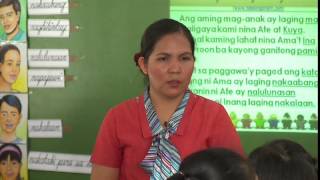 Teaching Demonstration of Filipino in the K to 12 Curriculum [upl. by Assyle]