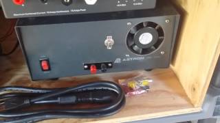 Part 1MFJ switching Power supply MFJ4275MV [upl. by Lekcar]