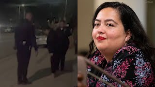 New video shows CA Assemblymember Wendy Carrillo arrested for DUI after LA crash [upl. by Bohner307]