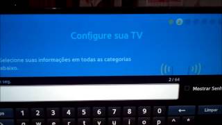 SAMSUNG LED TV UN40F5500 40 pol  Unboxing  Primeiras Impressões  Configuração Inicial  Wiifi [upl. by Ereynihc386]