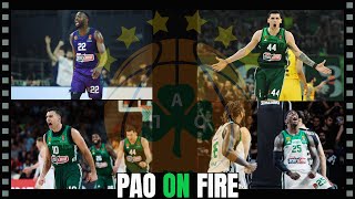 Panathinaikos Clutch Shooting From Beyond The Arcᴴᴰ [upl. by Merete]